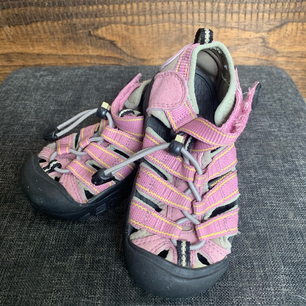 Pink Kids Keen Sandals